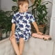 thumbnail image 4 of Balery Boho elephant Conjunto de Pijama Infantil de Manga Corta con Estampado – Ropa de Dormir de Algodón Suave-Medium, 4 of 6