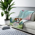 thumbnail image 3 of Happy Mother's Day Best Beagle Mom Ever Cozy Sherpa Blanket Beagles Dog Lover Gifts Idea Warm Soft Throw Blanket - 03002, 3 of 5