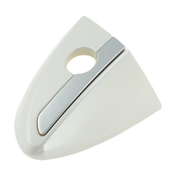 Unique Bargains Front Left Door Handle Lock Cylinder Cover for Toyota Corolla 2014-2018 ABS White 1Pc