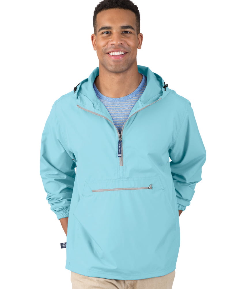 Charles River Apparel Unisex Pack-N-Go Wind & Water-Resistant Pullover Reg/Ext Sizes