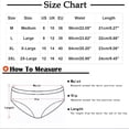 thumbnail image 5 of Blmnix Seamless Underwear Womens Hipster Panties Cotton Cheeky Thong Underwear G String Pink Women's Underwear Cotton,XXL, 5 of 5