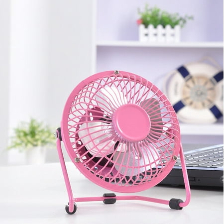

Fanvereka Mini USB Desk Fan Super Quiet Portable For Laptop Computer Summer Fan
