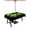 Green, variant on Outdoor Tablecloths with Umbrella Hole & Zipper, Dragon Flames 54x80 Inch Tablecloth Rectangle, Green Dragons Abstract Modern Art Waterproof Table Cloth, Patio/Pool/Picnic Table Covers