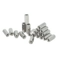 thumbnail image 1 of Coupling Nut Set, Female Thread M5 Coupling Nut Silver 20Pcs  For Studs, 1 of 8