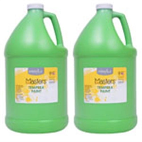 Handy Art RPC204742-2 1 gal Little Masters Tempera Paint, Light Green - Pack of 2