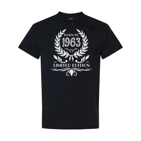 Inktastic Born in 1963 Limited Edition T-Shirt