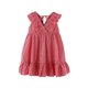 thumbnail image 4 of Vestido de Fiesta de Navidad de las Niñas Manga Corta Cuello en V Fina Correa de Hombro Vestido Superior para Niños Vestido de Navidad Niña para la Fiesta Diaria Casual, 4 of 7