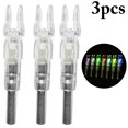 thumbnail image 1 of Bangcool 3PCS Lighted Nock Automatic LED Arrow Nock Lighted Archery Nock for Hunting, 1 of 9