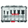 thumbnail image 1 of Juego de brocas fresadoras BOSCH RBS006SBS, 6 piezas, con punta de carburo, 1 of 9