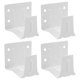 thumbnail image 1 of FELTECHELECTR 4 soportes para riel de persiana, soporte central para riel de persiana, 1 of 7