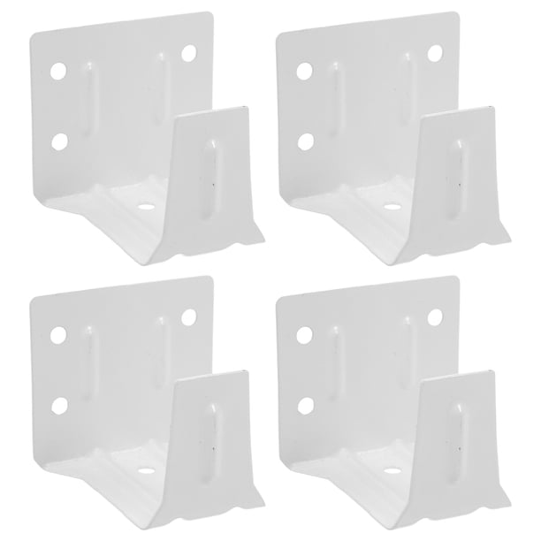 FELTECHELECTR 4 soportes para riel de persiana, soporte central para riel de persiana