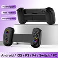 thumbnail image 2 of Gamepad Controlador Juegos Joystick Inalámbrico D8 Telescópico Con Turbo/Gyro 6 Ejes/Diente Vibración Compatible RGB 5.2 para Android/iPhone/Switch/PS4/PC Azul, 2 of 9