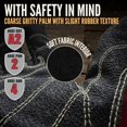 thumbnail image 2 of Guantes de trabajo Cestus HandMax Series Heavy Duty para hombre, color negro, 2 of 6