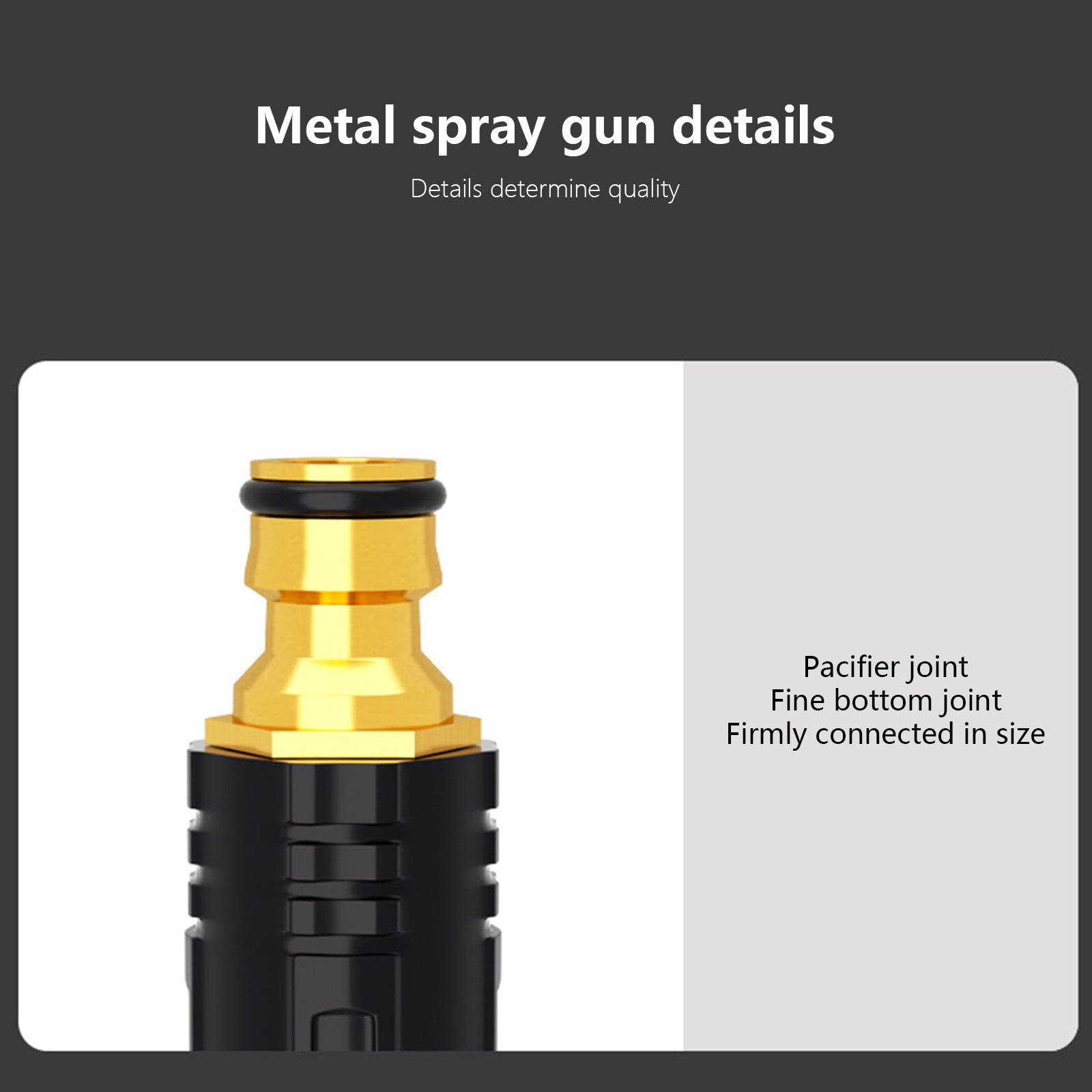 High Pressure Spray Gun under $5! CQCYD Car Wash Spray Gun, High Pressure Water Gun for Home, Multifunctional Garden Hose Nozzle, Complete Car Cleaning Kit with Spray Pistol