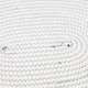 thumbnail image 4 of Posavasos de mesa trenzado tejido redondo resistente al calor blanco 30×40c DYNWAVEMX Mantel redondo trenzado de algodón, 4 of 8