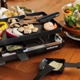 thumbnail image 3 of Swissmar Classic Raclette Grill - Noir Antiadhésif Réversible - 8 Personnes - Spatules Résistantes à la Chaleur, 3 of 16