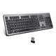 thumbnail image 1 of Inglés USGray/BlackTeclado Inalámbrico Banruo, Teclado Inalámbrico Delgado De 2 esquí esquí Gafas de esquí, 1 of 5
