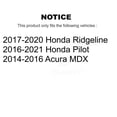 thumbnail image 2 of CMX Front Rear Disc Brake Caliper Assembly Left Right Side (Driver Passenger) Kit for Car Honda Pilot Ridgeline Acura MDX KBC-100868, 2 of 10
