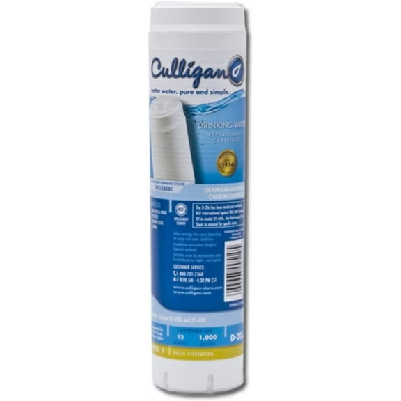Culligan Undersink Replacement Water Filter D20 - Under-Sink Filtration System