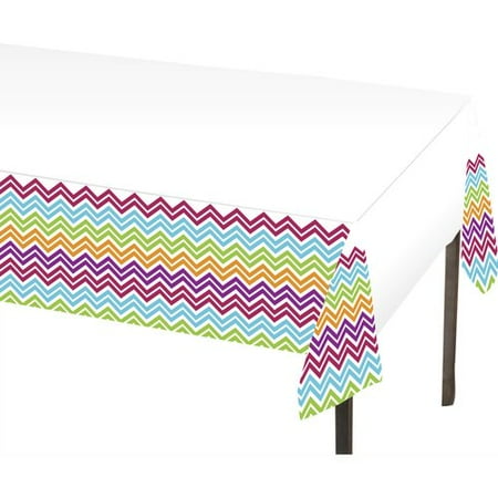 Creative Converting Chevron Plastic Table Cover