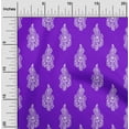 thumbnail image 2 of oneOone Viscose Chiffon Medium Purple Fabric Block Quilting Supplies Print Sewing Fabric By The Yard 42 Inch Wide-3E, 2 of 6