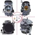 thumbnail image 4 of Carburetor 2749004 Carb Kit Fit for 1988-2007 Davidson 40mm Cv Low Rider, Dyna, Heritage Softail, Electra Glide, Fatboy, Night Train, Road Glide, 4 of 5