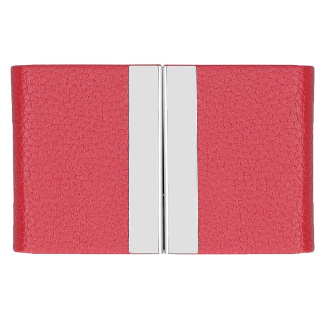 Tarjetero de gran capacidad para tarjetas de visita, estuche para Tarjeta De Nombre de bolsillo para hombres, doble OpenRed 400#