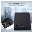 thumbnail image 2 of Fingerprint Safe Box , Mini Solid Steel Security , Key Valuables Jewelry Box ,Office Key Storage, 2 of 6