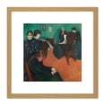 thumbnail image 1 of Edvard Munch Death In The Sickroom 8X8 Inch Square Wooden Framed Wall Art Print Picture with Mount, 1 of 4