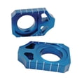 thumbnail image 1 of Works Connection Axle Blocks Blue for Suzuki RMZ450 2005-2018, 1 of 1