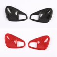 thumbnail image 3 of Car Inner Door Handle Bowl Cover Trim Sticker for Smart 451 Fortwo 2010-2014 Accessories, Carbon Fiber, 3 of 6