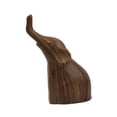thumbnail image 1 of Escultura de elefante de resina, obras de arte, recuerdos de escritorio, regalos, adorno para mueble de TV. marrón, 1 of 9