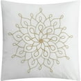 thumbnail image 4 of Nanshing 3D Floral Pattern Lannie 7 Piece Comforter Set, Queen, 4 of 5
