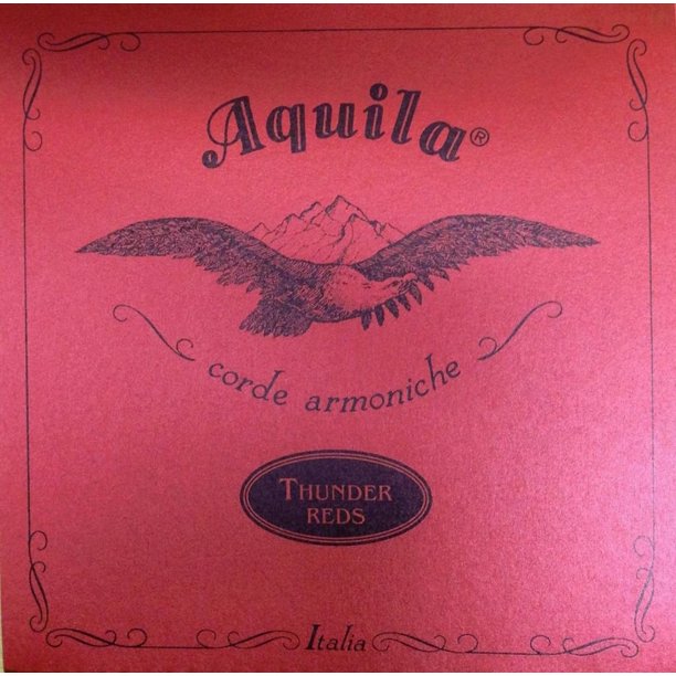 AQUILA THUNDER RED BASS UKULELE STRINGS/UBASS/4 STRING SET 91U