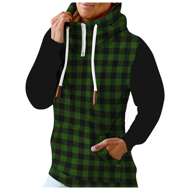 Pompotops Sweatshirts d'Hiver Chauds pour Femmes Pull Décontracté à Manches Longues avec Capuche et Poches