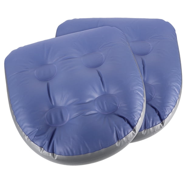 unbranded 2Ud Cojín Inflable Para Asiento De Y Bañera Soporte Ergonómico Con Ventosas