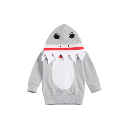 

Kid s Sweater Long Sleeve Cute Cartoon Hooded Top for Party Photography