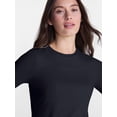 thumbnail image 4 of Avia Women's and Women's Plus Long Sleeve SoftSculpt Top, Size XS-4X, 4 of 5