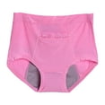 thumbnail image 5 of Panties for Women,High Waist Women Menstrual Leakage Pocket Underwear Comfortable Panties,Womens Underwear,Watermelon Red,2XL, 5 of 5