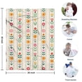 thumbnail image 4 of Pioneer Flower Blanket,Comfortable Soft Flannel Throw Blanket,All Season,Warm Lightweight Blankets for Sofa Bed Couch Living Room Chair,30"x40"(80x100cm), 4 of 4