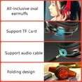 thumbnail image 2 of B39 RGB Luminous Wireless Gaming Headset  Stereo Headphone Bluetooth 5.0 Foldablet Earphone Headphone  Mic (3.5mm Plug), 2 of 6