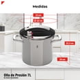 thumbnail image 4 of Olla De Presión De 7 Litros Acero Inox 304 Bogner BPC07N, 4 of 9