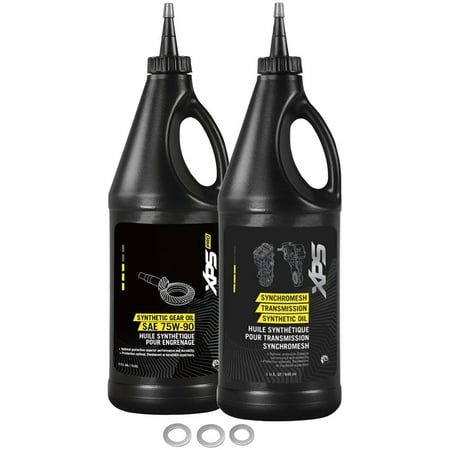 TUSK Drivetrain Oil Change Kit Compatible with Can-Am Oil for Can-Am Outlander 570 X MR 2017-2018,2020-2023