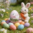thumbnail image 2 of SIYTUAU Foam Easter Egg Decoration Set With Hand Painted Animal Patterns For Home Party Table Centerpiece Wreath Spring Holiday Decor, 2 of 6