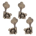 thumbnail image 3 of 4 Pieces Opened Electric Bass Tuning Pegs Electric Bass Tuning Pegs Metal Bass Tuner Peg for Electric Bass Ukulele Repair Part Accs 2L2R Bronze, 3 of 8