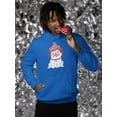 thumbnail image 2 of Lovely Pug Hoodie Men -Smartprints Designs, Male 5X-Large, 2 of 4