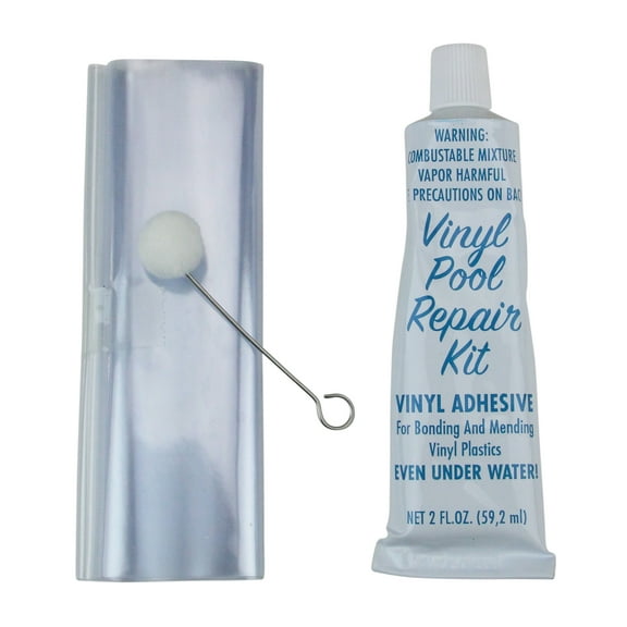 Swim Central Multi-Use Repair Kit for Swimming Pools and Inflatables - 6" - Blue and White