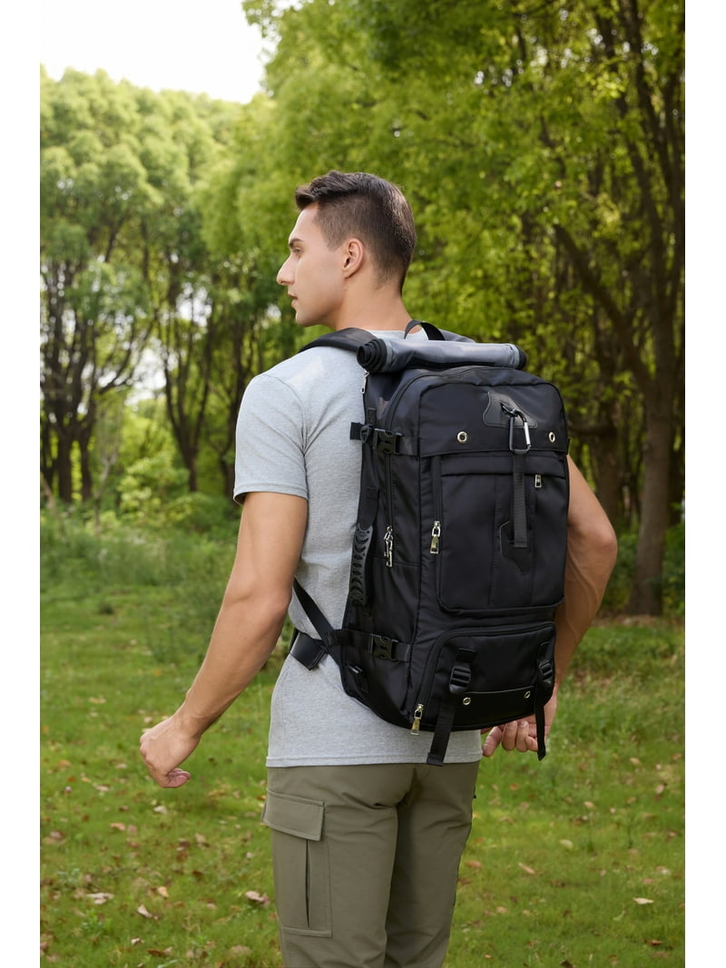 Muzpu Travel Backpack 50L Waterproof Unisex Large Capacity Hiking Laptop Bag  - Walmart.com