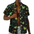 thumbnail image 5 of KUIFORTI Jamaica Flag Hawaii Matching Couple Outfits Women's Casual Dresses & Men's Hawaiian Shirt for Summer Vacation Trip Lightweight with Soft Fabric Quick-dry, 5 of 7
