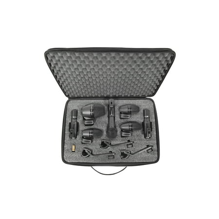 Shure PGADrumKit7 Alta 7-Piece Drum Mic Kit With Case